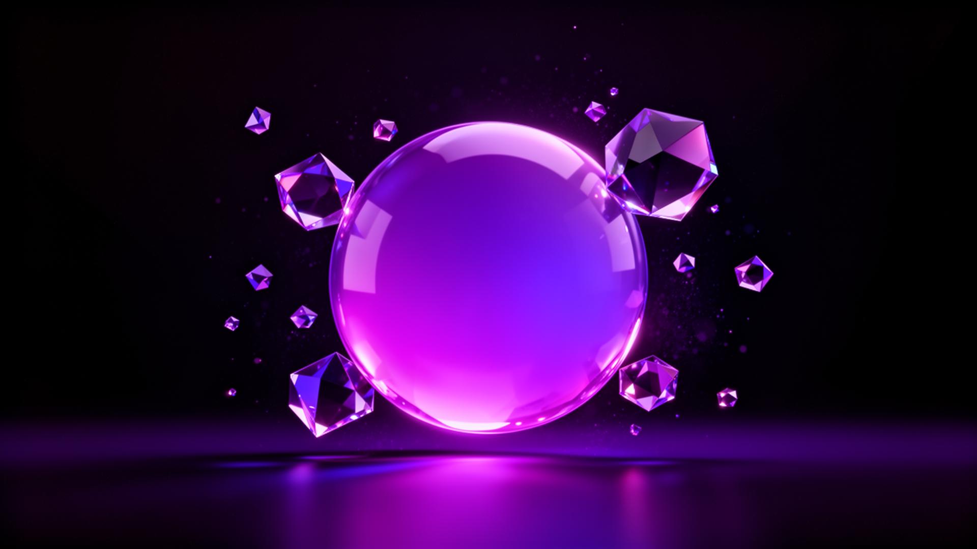 NOVEXIA DIGITAL — sphère premium violette
